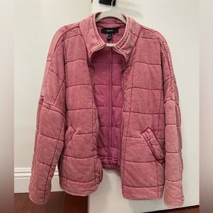 Forever 21 quilted jacket